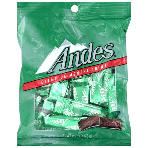 Bulk Andes Creme De Menthe Thins, 2.75 oz. Bags Dollar Tree