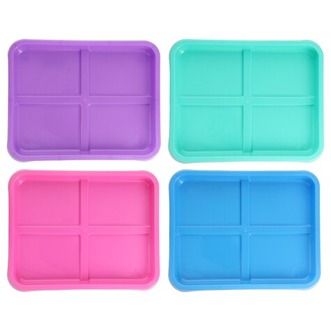 View Teaching Tree Plastic Activity Trays,