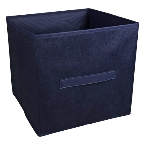View Essentials Navy Blue Collapsible Storage
