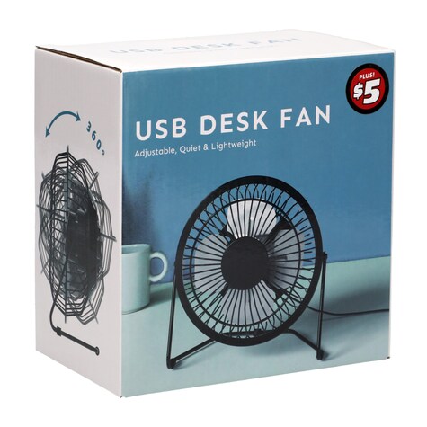 View Metal USB Desktop Fan