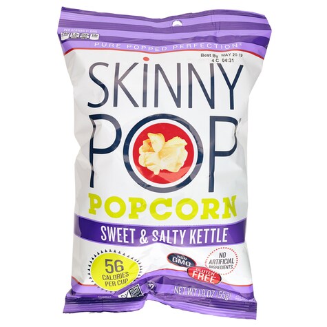 Bulk Skinny Pop Sweet and Salty Kettle Popcorn, 1.9 oz. Bags Dollar Tree