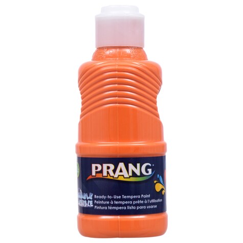 Prang Tempera Orange Paints, 8 oz. Dollar Tree