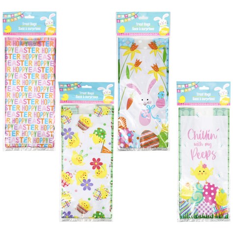 View EasterThemed Cello Loot Bags, 20ct.