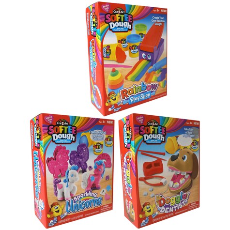 View CraZArt Softee Novelty Dough Assorted