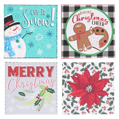 View Square Nesting Holiday Gift Boxes,
