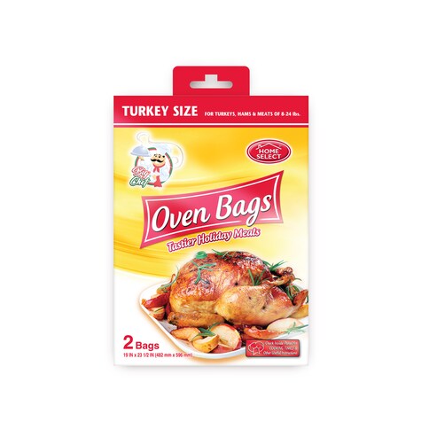 Bulk Home Select Big Chef Turkey Size Oven Bags 3 Ct Bonus Packs