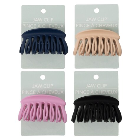 View Adult Matte Claw Hair Clips,
