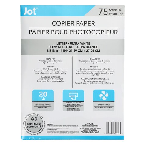 View Jot Ultra White Copier Paper,