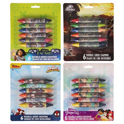 Bulk Disney DoubleSided Crayons, 6ct. Packs Dollar Tree