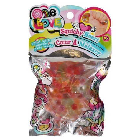 View One Love Squishy Heart Toys