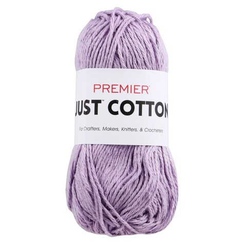 View Premier Just Lavender Cotton Yarn,