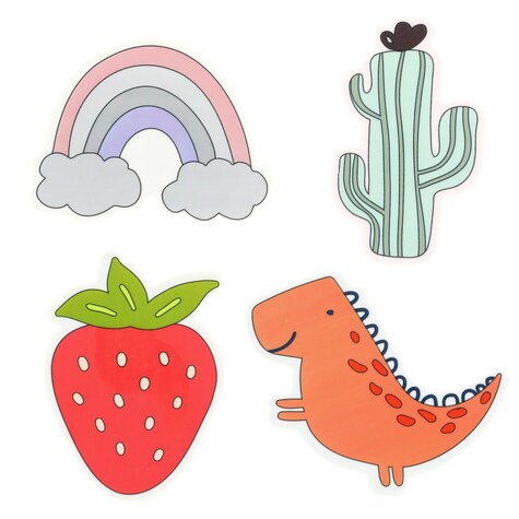 View Jot Creative Erasers, 2.75x0.125 in.