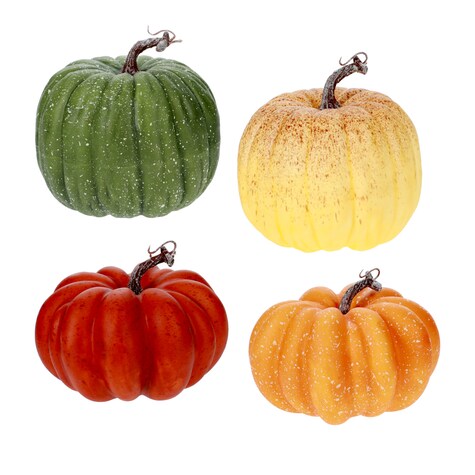 View Assorted Artificial Foam Pumpkins