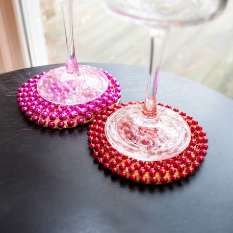 Beaded Coasters
