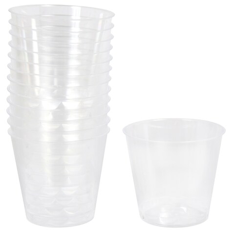 View Clear Plastic Shot Glasses, 24ct.