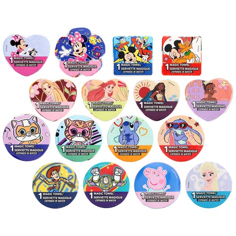 View Disney Expanding Magic Towels, 11.75