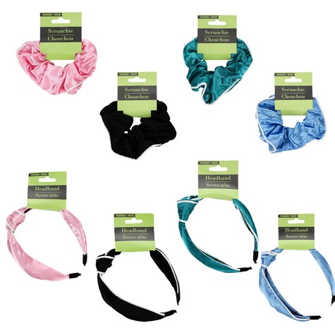 View Sating Piping Hair Accessories