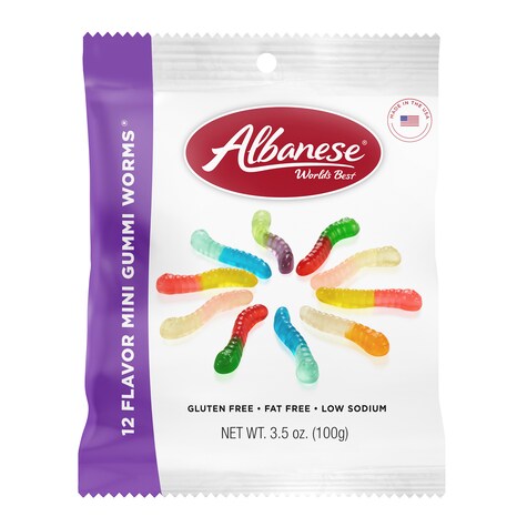 View Albanese Mini Gummi Worms, 3.5oz.