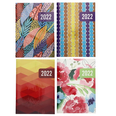 Bulk 2022 Jot Fashionable Monthly Planners, 9.625x7 in. Dollar Tree