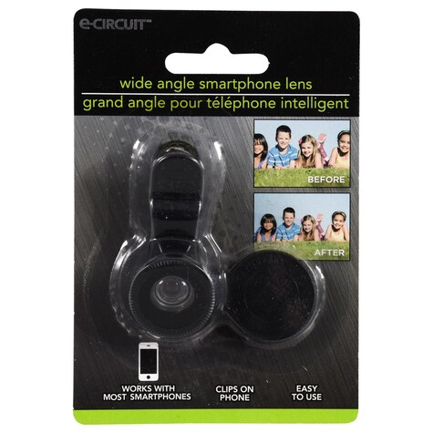 ECircuit WideAngle Smartphone Lenses, 1.125x2.25 in. Dollar Tree