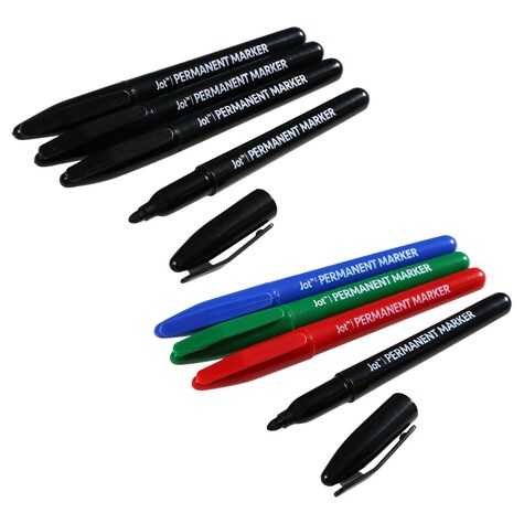 View Jot Permanent Markers, 4ct. Packs