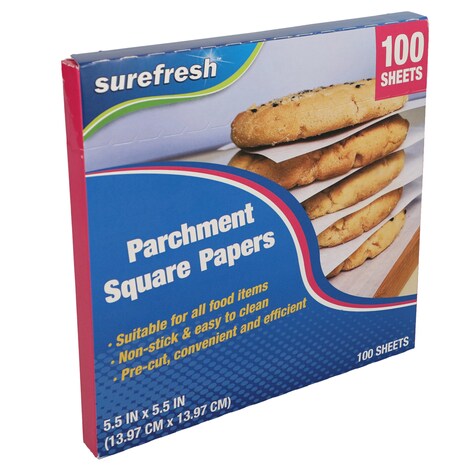 View SureFresh Parchment Paper Squares, 100ct.
