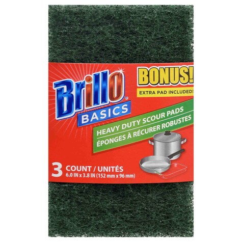 View Brillo Basics Heavy Duty Scouring