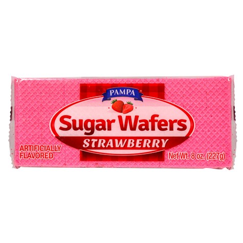 View Pampa Strawberry Sugar Wafers, 8oz.