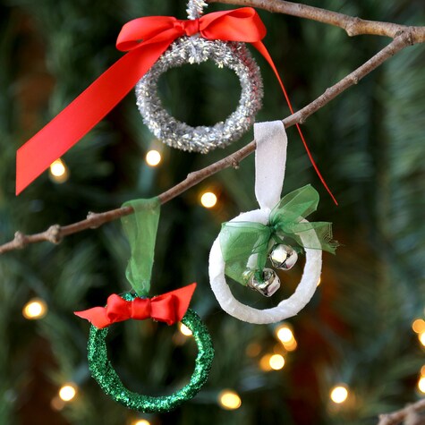 Shower Curtain Ring Ornaments