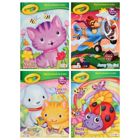 View Crayola Kids Coloring Books, 80