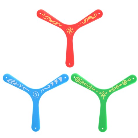View Plastic Boomerangs, 10.75x9.25 in.