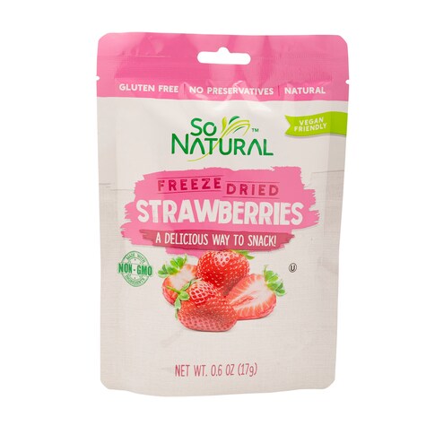 View So Natural Freeze Dried Strawberries,