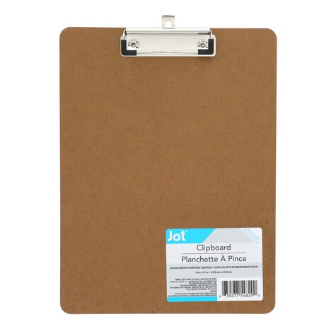 View Jot Wooden Clipboards with Metal