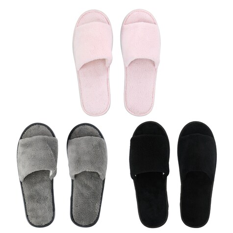View Ladies' OpenToe Slippers