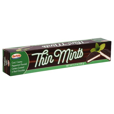 View Zachary Thin Mints, 5.5oz. Boxes