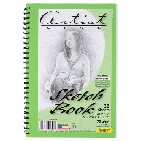 View Artist Line Spiral Bound Sketch