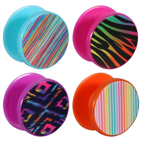 View Striped Patterned Phone Grips and
