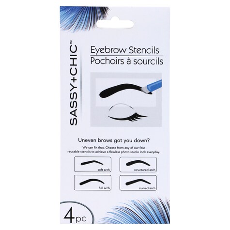 View Sassy+Chic Eyebrow Stencils, 4ct.