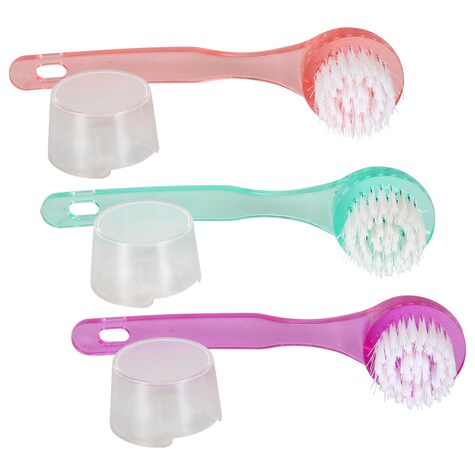 Bulk April Bath & Shower Revitalizing Facial Brushes, 6 in. Dollar Tree