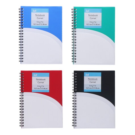 Bulk Jot SpiralBound Pocket Notebooks, 5x7 in. Dollar Tree