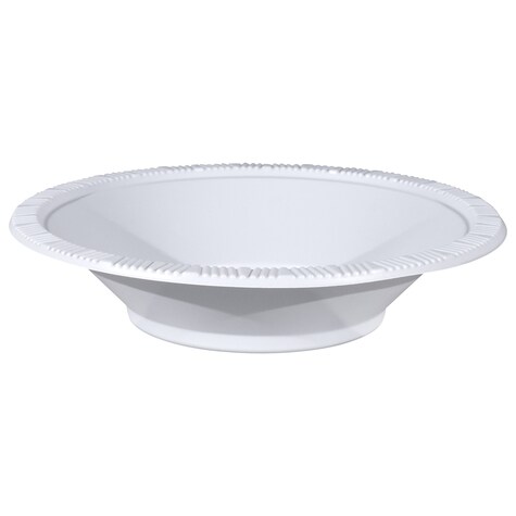 Bulk White 7in. Plastic Bowls, 10ct. Packs Dollar Tree