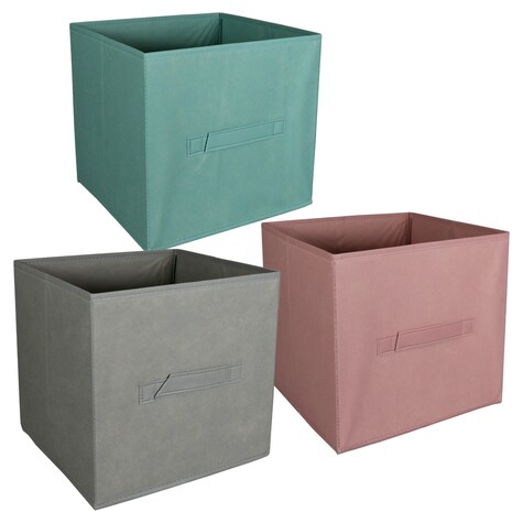 View Essentials Collapsible Storage Containers, 10.5x10.5x11in.