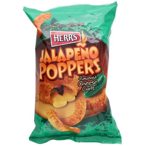 View Herr’s Jalapeno Popper Cheese Curls,