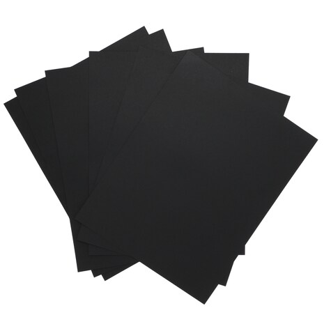 View Jot Black Poster Board, 6ct.