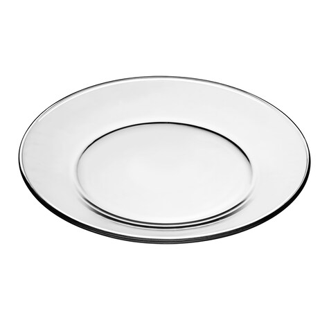 View Clear Glass Dinner Plates, 10.5