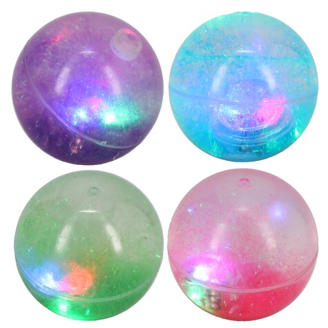View LED Water-Filled Rubber Bouncing Balls,