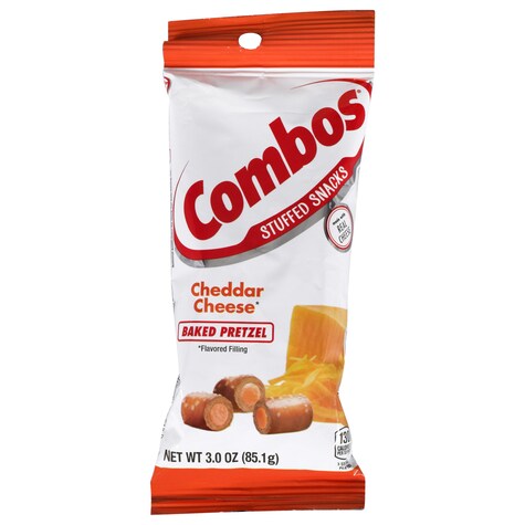 View Combos Cheddar Cheese Stuffed Pretzel