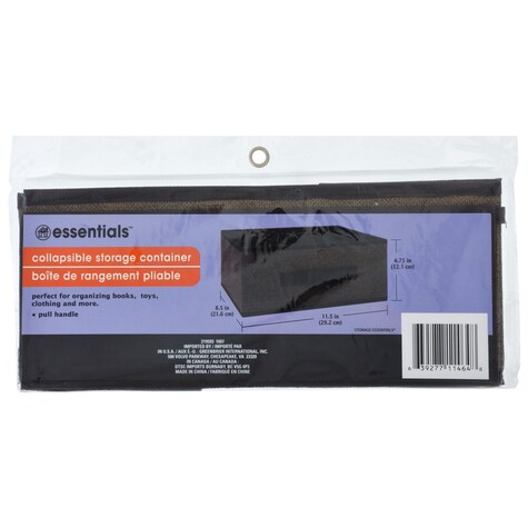 View Essentials Navy Blue Collapsible Storage