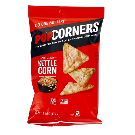 View Popcorners Kettle Corn Snack Chips,