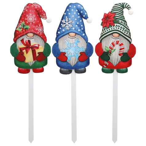 View Christmas House Gnome Yard Signs,